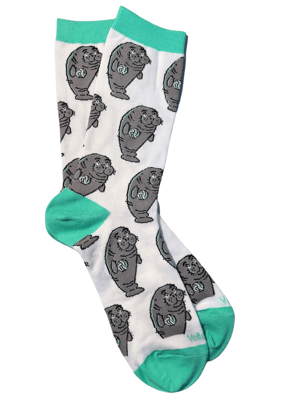 Volleyball Manatee Socks - VidaVibe
